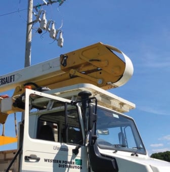 TripSaver II®跌落式重合器在英国支线上部署的照片